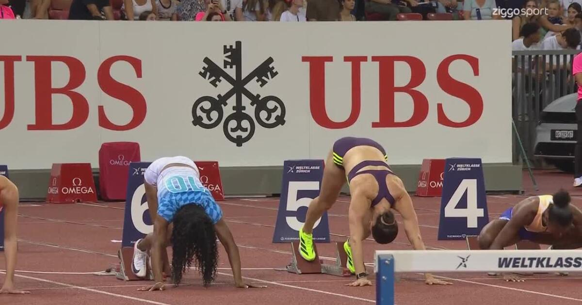 Wereldrecord Russell, Visser derde in Zurich