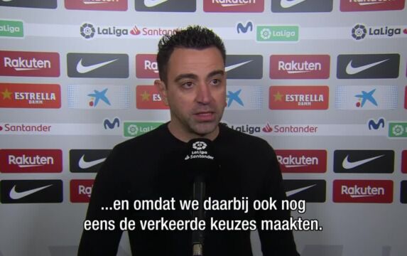 Sierd met Xavi na Barcelona - Sevilla