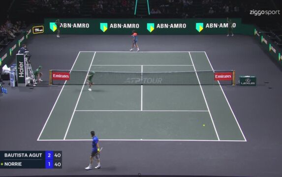 Klik hier om Ziggo Sport Tennis van 9 februari te bekijken.