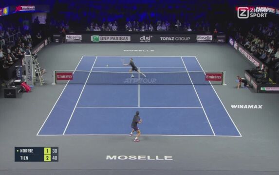 Klik hier om Ziggo Sport Tennis van 8 november te bekijken.