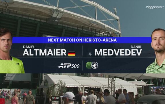 Klik hier om Ziggo Sport Tennis van 19 juni te bekijken.