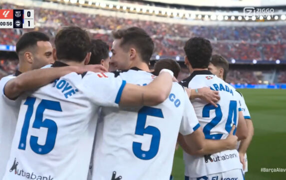 Klik hier om Barcelona binnen 1 minuut op achterstand tegen Deportivo Alavés van 29 november te bekijken.