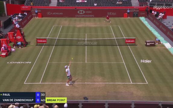 Klik hier om Ziggo Sport Tennis van 18 juni te bekijken.