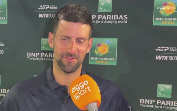 Klik hier om Ziggo Sport Tennis van 8 maart te bekijken.