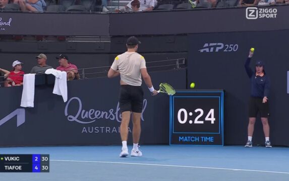 Klik hier om Ziggo Sport Tennis van 4 januari te bekijken.