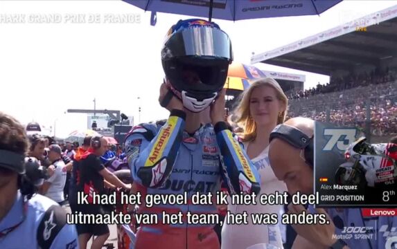 Alex Márquez: 'Tijdens het vorige seizoen had ik geen zin meer om door te gaan..'