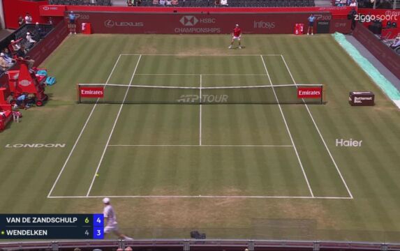 Klik hier om Ziggo Sport Tennis van 15 juni te bekijken.