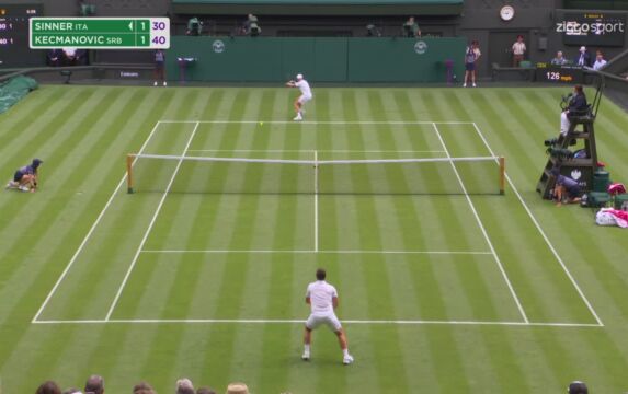 Klik hier om Ziggo Sport Tennis van 29 juni te bekijken.