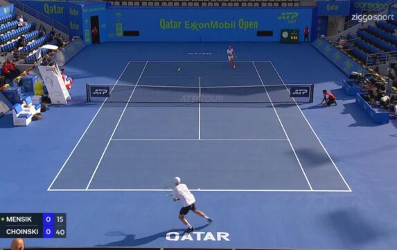 Klik hier om Ziggo Sport Tennis van 16 februari te bekijken.