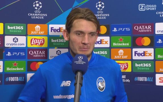 Klik hier om Marten de Roon na afloop van Atalanta - Chelsea van 9 december te bekijken.