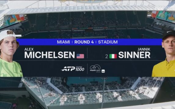 Klik hier om Ziggo Sport Tennis van 25 maart te bekijken.